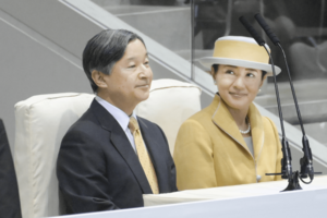 『いしかわ百万石文化祭』の開会式に臨席し、終始笑顔で楽しまれた両陛下（10月15日）