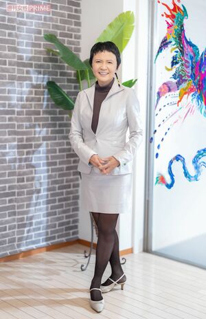 家田荘子さん 撮影/佐藤靖彦