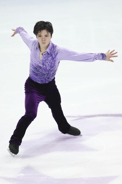 グランプリファイナルで3位になった宇野昌磨選手「課題は残ったが、ジャンプに気持ちを込めて跳べた。去年よりも戦えた」　撮影／坂本清