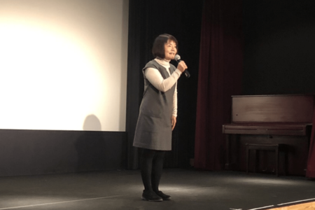 映画は大反響を呼び、今年も映画上映会と講演会で全国を飛び回っている