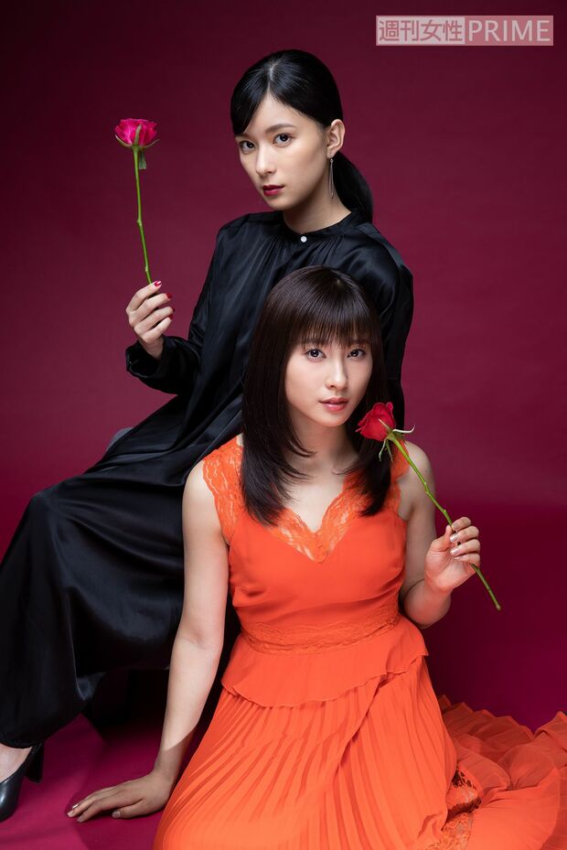 芳根京子、土屋太鳳　撮影／廣瀬靖士