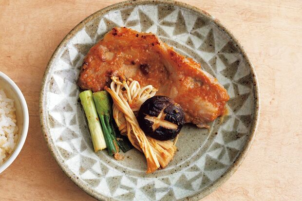 豚肉のみそ漬け焼き