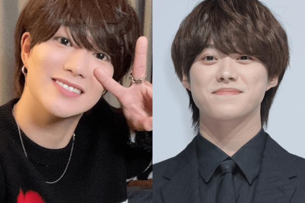 俳優・森大地（左）と、なにわ男子の大橋和也（右）が似すぎと話題に