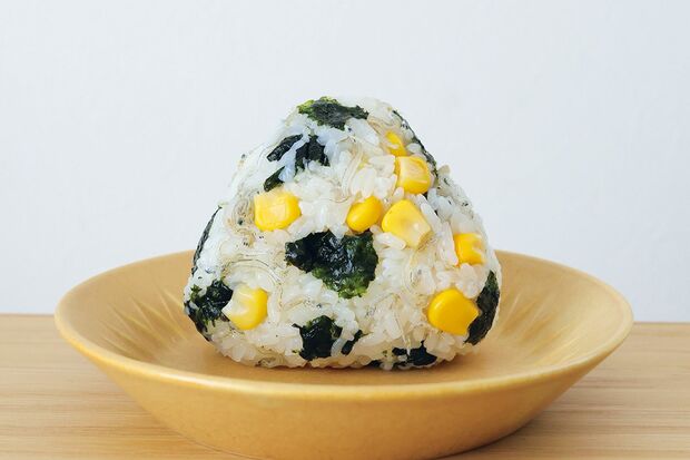 韓国のり×じゃこ×コーン