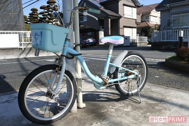 野田市で父親から虐待を受けていた、栗原心愛ちゃんの自転車