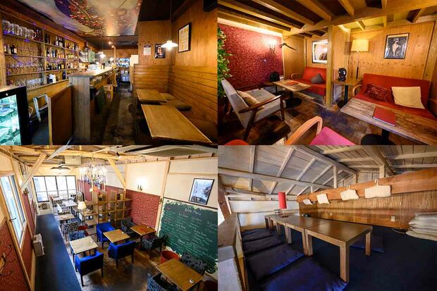 2F奥（写真右上）、ロフト（右下）などは隠れ家感満載