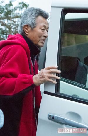 直撃を受ける梅宮辰夫さん