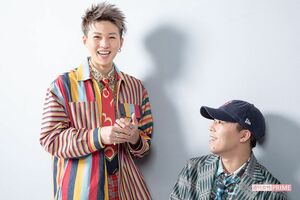 八木勇征（左）、世界（右）　撮影／矢島泰輔