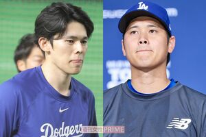 ドジャースの佐々木朗希、大谷翔平