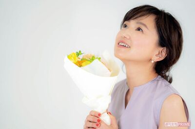 永作博美　　撮影／佐藤靖彦