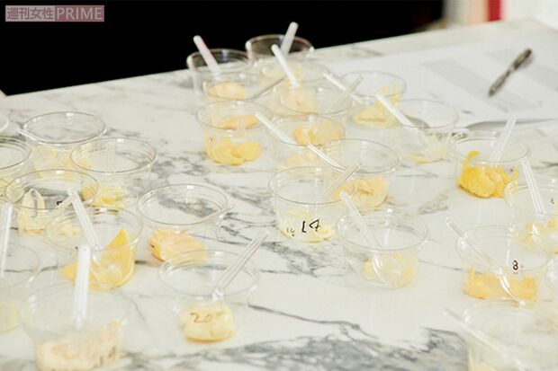 評価にかたよりが出ないよう、商品名をかくして審査した