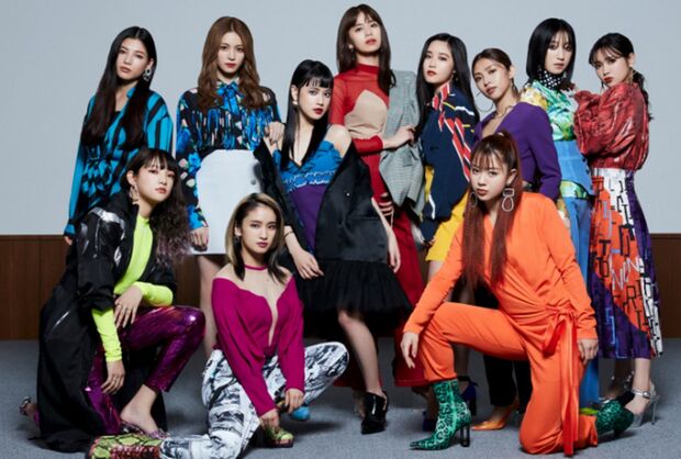 E-girlsのメンバー（※E-girlsの公式ホームページから引用）