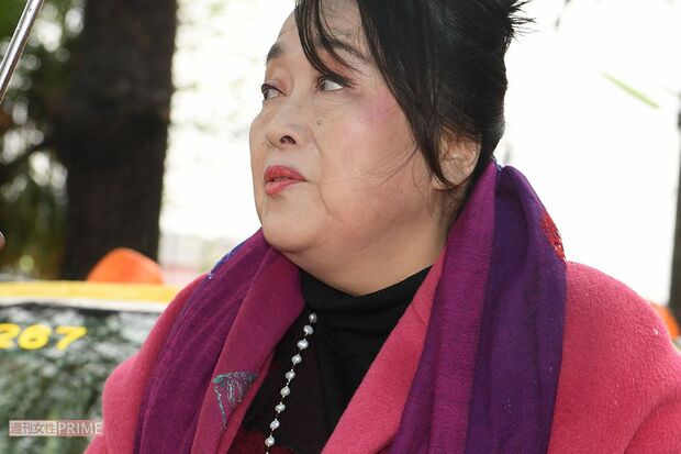 '19年4月、電撃離婚について直撃を受ける渡辺えり