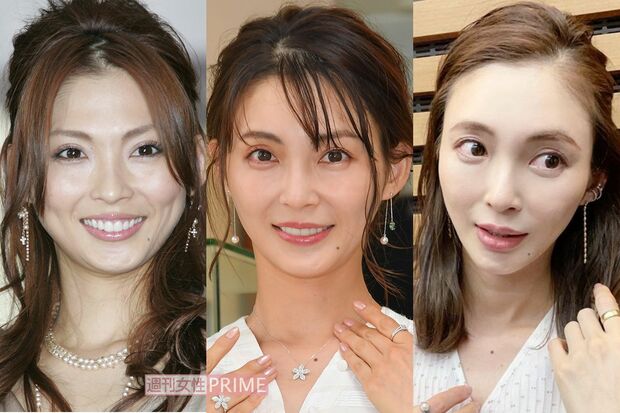 押切もえ（写真左から2006年・27歳、2019年・40歳、2021年・41歳※本人のインスタグラムより）