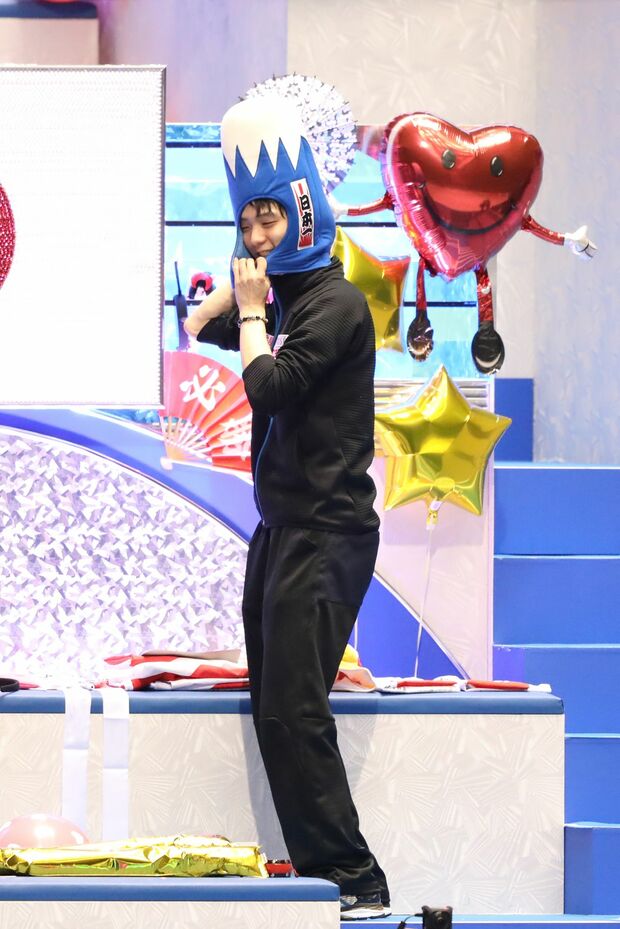 4月20日からの国別対抗戦で、今シーズンを締めくくった羽生