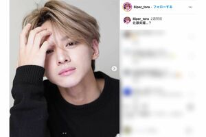 メンズグループ『8iper』(ハイパー)のメンバー・佐藤虎之助(本人のインスタグラムより)