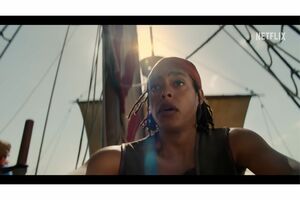 『ONE PIECE』原作では長い鼻がチャームポイントのウソップだが、再現されず（Netflix公式YouTubeチャンネルより）