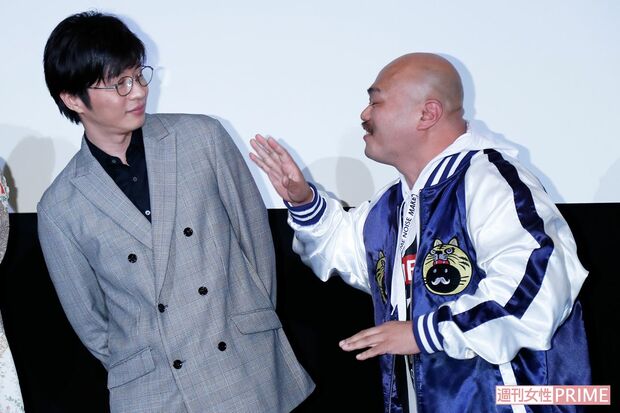 田中圭に冷たい目で見られるクロちゃん