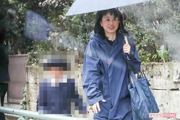 帰路につく東尾理子②