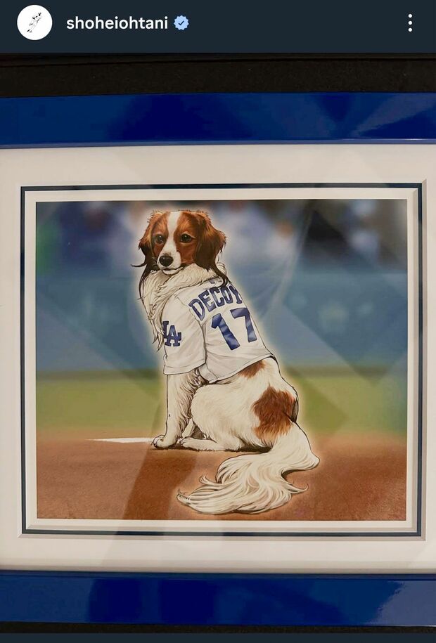 大谷翔平公式Instagramより