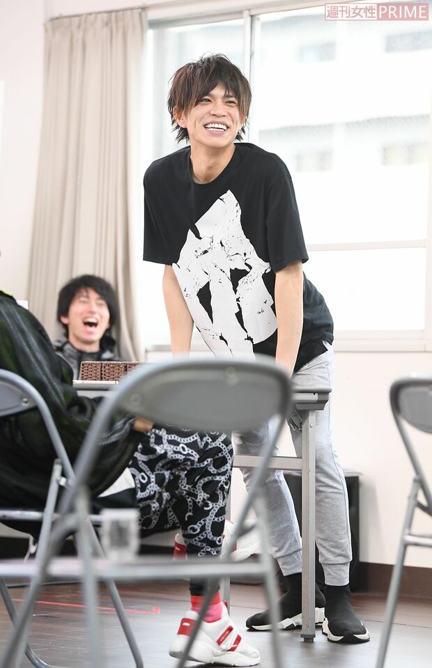 休養中は太ってしまったそうで、「頑張ってやせましたが、これでも前の体重には戻せてないんです。でも“少し太ってたほうがいいよ”と言われたので、今のままでいいかな」　撮影／高梨俊浩