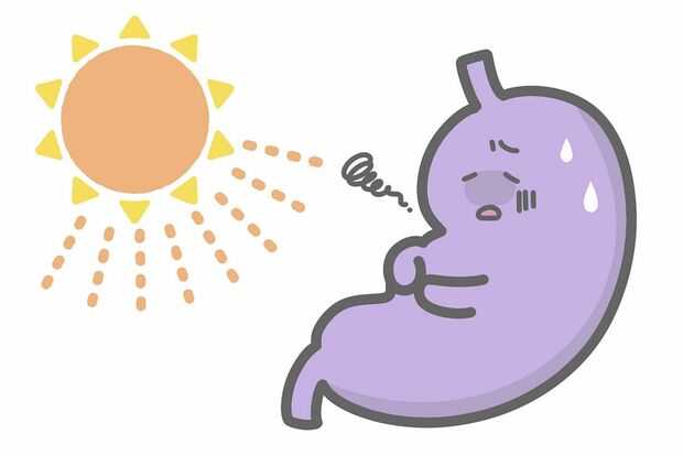 その不調、実は「胃」が原因かもしれない…(※イラストはイメージです)