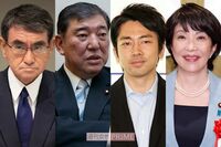 《首相になってほしい/ほしくない自民党総裁戦候補者ランキング》どちらも1位、小泉進次郎に「若さに期待…