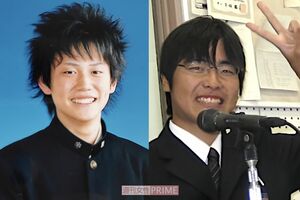 高校時代の2人。（左）びーやまさん、（右）高田ふーみんさん