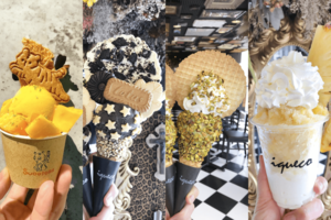 この暑い夏、食べ歩きたいビジュよしおいしいアイス!
