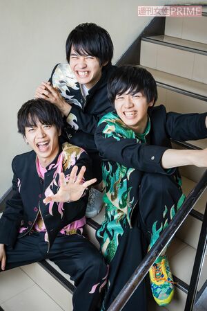 （写真上）浦上拓也、（下段左から）神田陸人、横山統威　撮影／廣瀬靖士