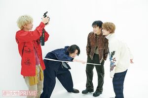 FANTASTIC 撮影/山田智絵 スタイリスト/中瀬拓外 ヘアメイク/福田翠、大貫希代美、パクヨンソン、高松れい(Luana)