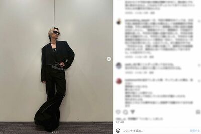 2025年7月18日、“事件”後もSNSを更新し続けていた『三代目JSOULBROTHERS』今市隆二(公式インスタグラムより)