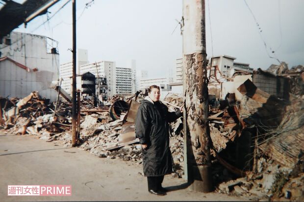 阪神・淡路大震災が発生したときは当日に現地に入り取材、すさまじい光景を眼前にした