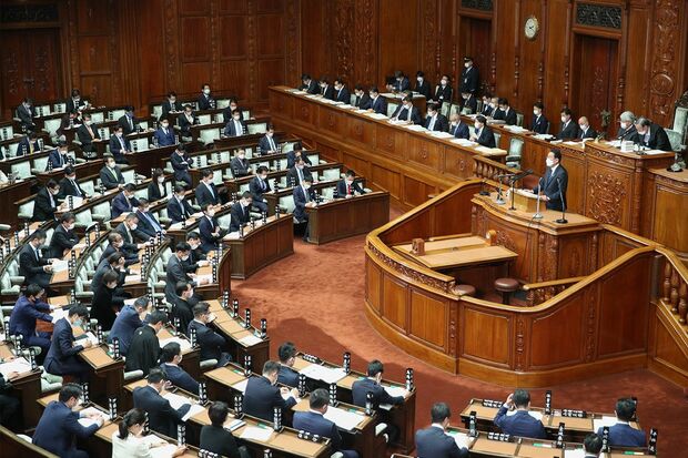 日本の国会議員に占める女性の割合は10％に満たない