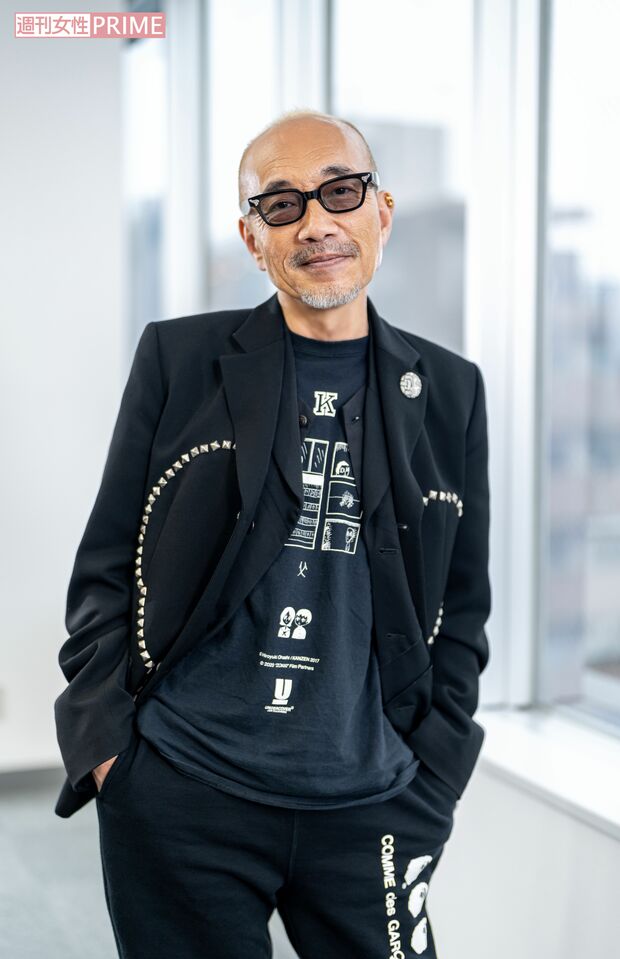 竹中直人　撮影/佐藤靖彦