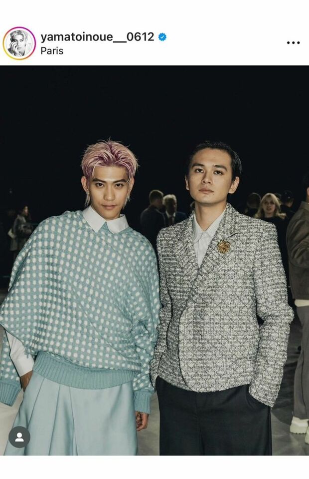 北村匠海とのツーショットも(井上ヤマトのインスタグラムより)