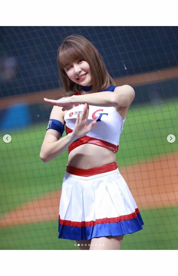 楽天ガールズの陳怡叡（ユリ）（インスタグラムより）