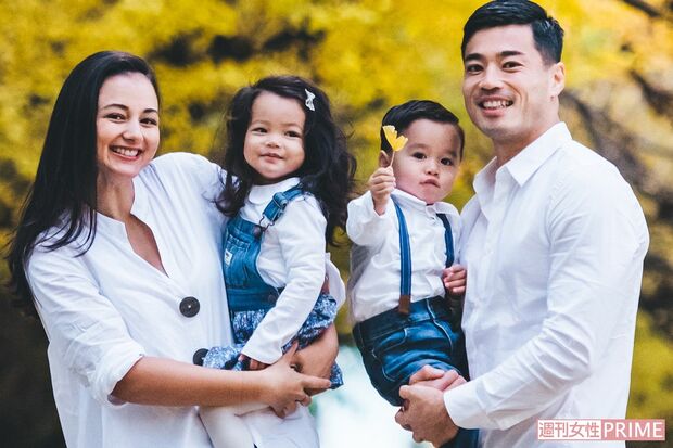 2018年秋、家族と