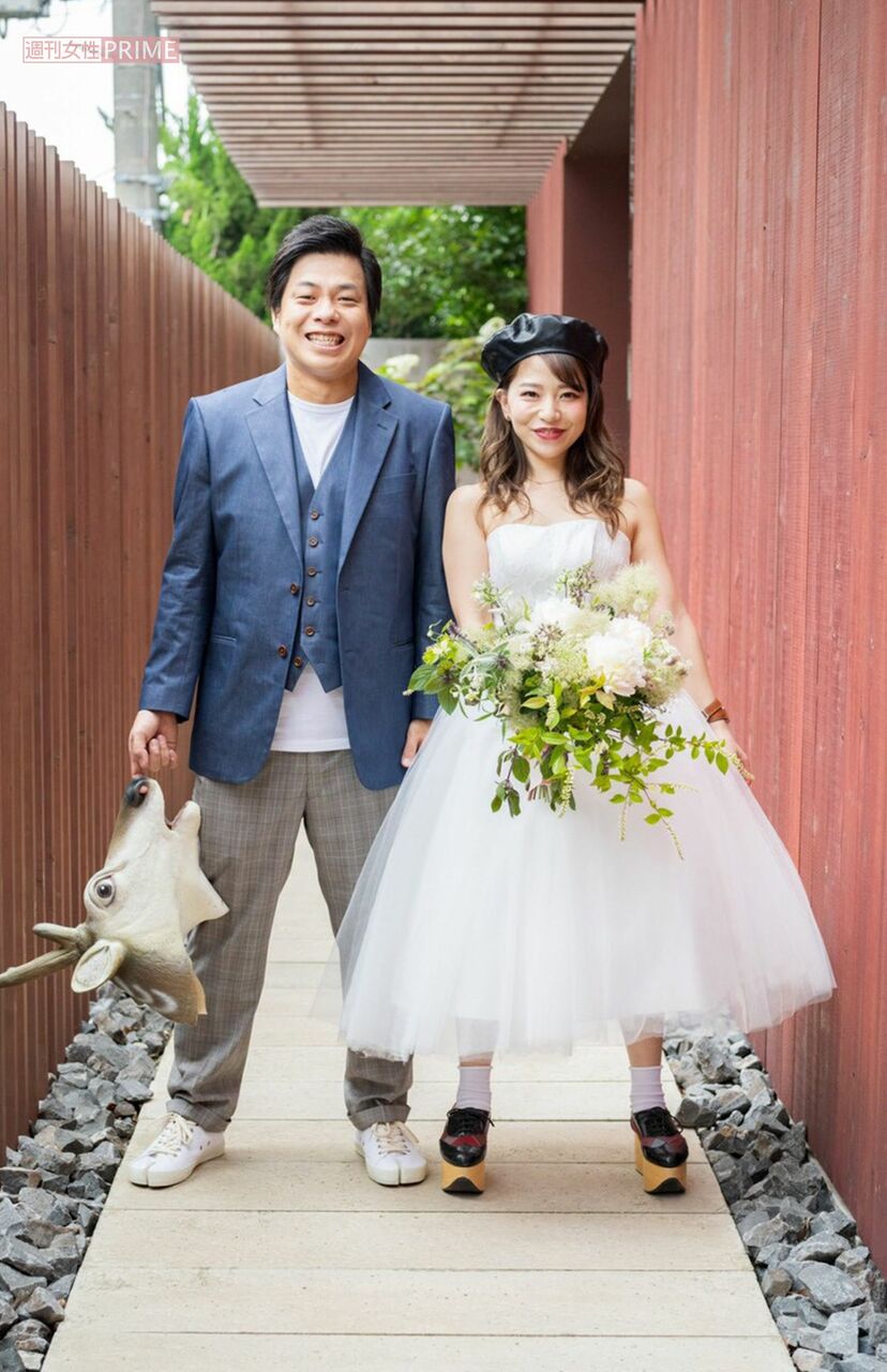 画像 写真 ミルクボーイ ミキら約400人が祝福 バンビーノ藤田 オンライン結婚式 の一部始終 ニュース概要 週刊女性prime