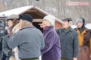 撮影中の様子　撮影／齋藤周造