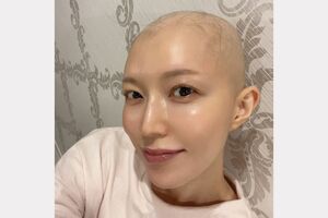 眉のアートメイクをしてもらった（居原田麗先生公式ブログより）