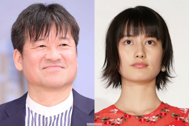 佐藤二朗（左）と橋本愛