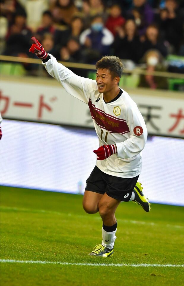 三浦知良　撮影／小中村政一