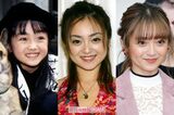 安達祐実（写真左から12歳ごろ、20歳ごろ、38歳の現在）