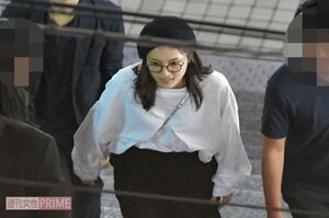 『ヒモメン』の打ち上げに参加した川口春奈（'19年）