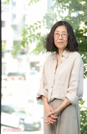 井上荒野さん　撮影／伊藤和幸