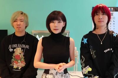 「RepezenFoxx」のメンバー・DJまる、チバニャンも登場した深田えいみの謝罪動画(公式YouTubeチャンネルより)