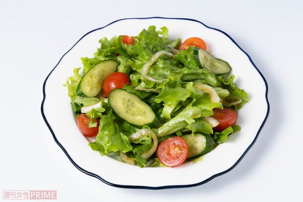 バナナ酢ドレサラダ　撮影／矢島泰輔