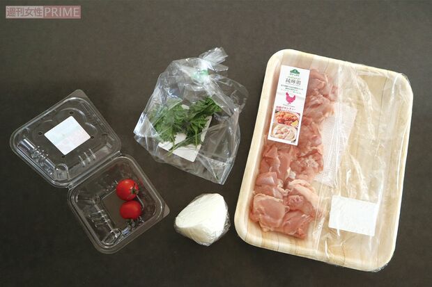 買い物前に、冷蔵庫に残っているものも撮影。この分を買わなければ、数百円ずつでも食費を節約できるので、次の買い物に生かす