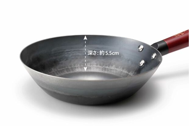 ちょい小ぶりのちょい深め、安定感あり、収納しやすい家庭サイズ